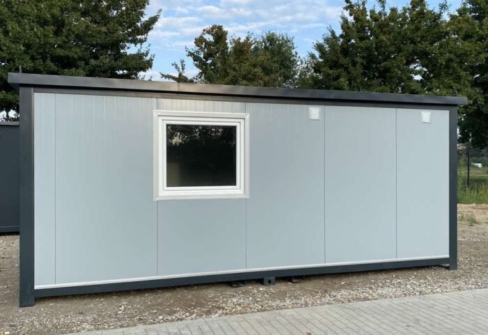 Oficina contenedor 6,00 x 2,40m con WC, ducha y cocina americana - Imagen 3