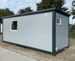 Oficina contenedor 6,00 x 2,40m con WC, ducha y cocina americana - Imagen 4