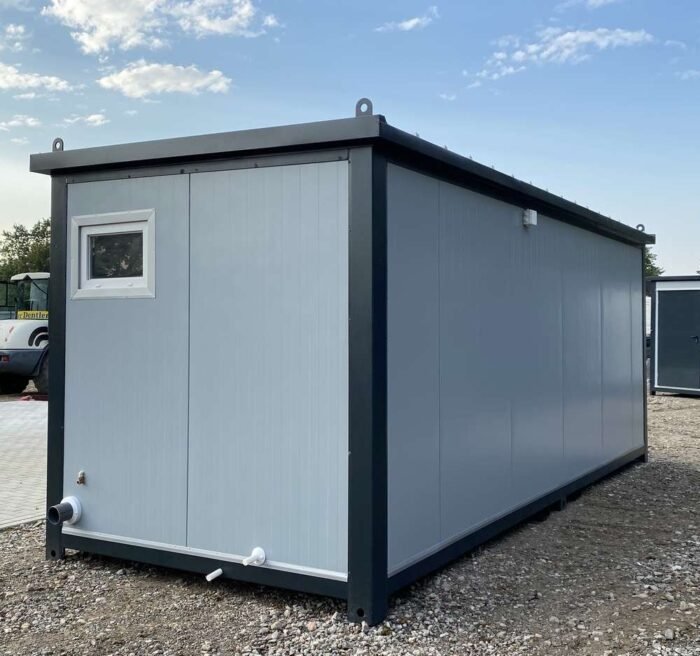 Oficina contenedor 6,00 x 2,40m con WC, ducha y cocina americana - Imagen 5