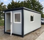 Oficina contenedor 6,00 x 2,40m con WC, ducha y cocina americana - Imagen 7