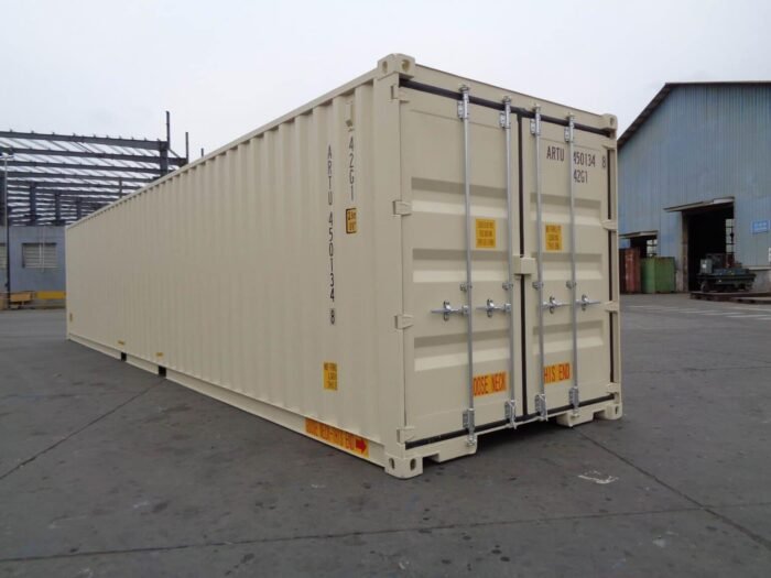 Nuevo contenedor de 40 pies HC con puertas dobles - Imagen 1