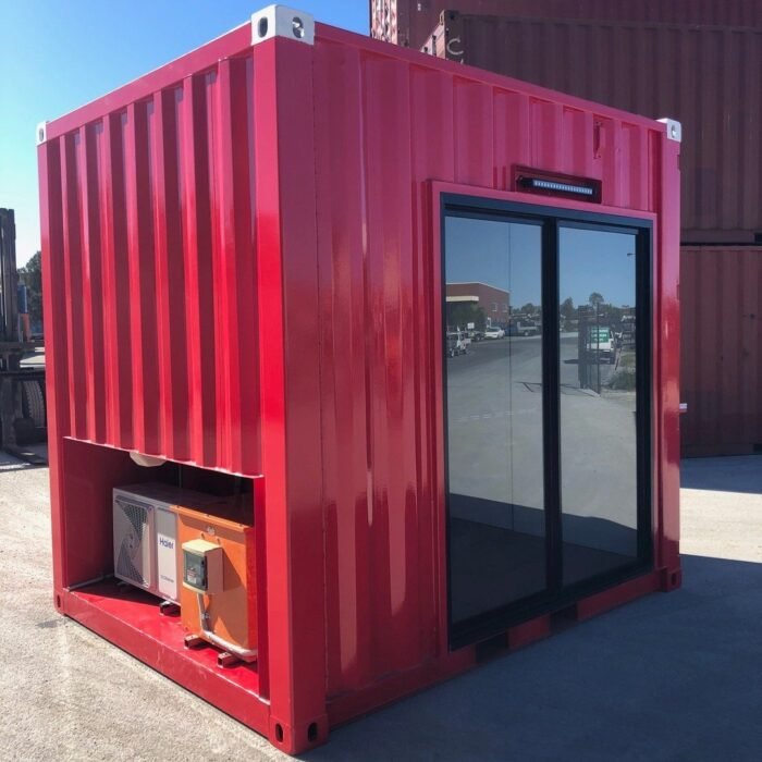 Contenedor nuevo de estación operativa de 10 pies HC (High Cube) - Imagen 1