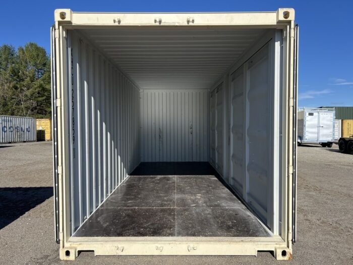 Contenedor de almacenamiento de 20 pies, altura estándar, de un solo viaje, con puertas laterales - Imagen 11