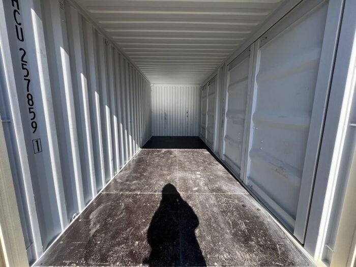 Contenedor de almacenamiento de 20 pies, altura estándar, de un solo viaje, con puertas laterales - Imagen 13