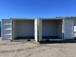 Contenedor de almacenamiento de 20 pies, altura estándar, de un solo viaje, con puertas laterales - Imagen 14