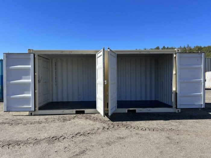 Contenedor de almacenamiento de 20 pies, altura estándar, de un solo viaje, con puertas laterales - Imagen 14