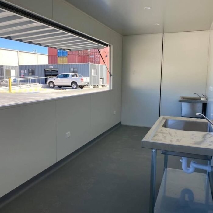 Contenedores estándar de 20 pies para quiosco/cafetería - Imagen 3
