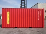Contenedor de envío de 20 pies High Cube (rojo) - Imagen 3