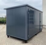 Contenedor sanitario 4x2m WC doble con duchas - Imagen 4