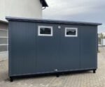 Contenedor sanitario 4x2m WC doble con duchas - Imagen 6