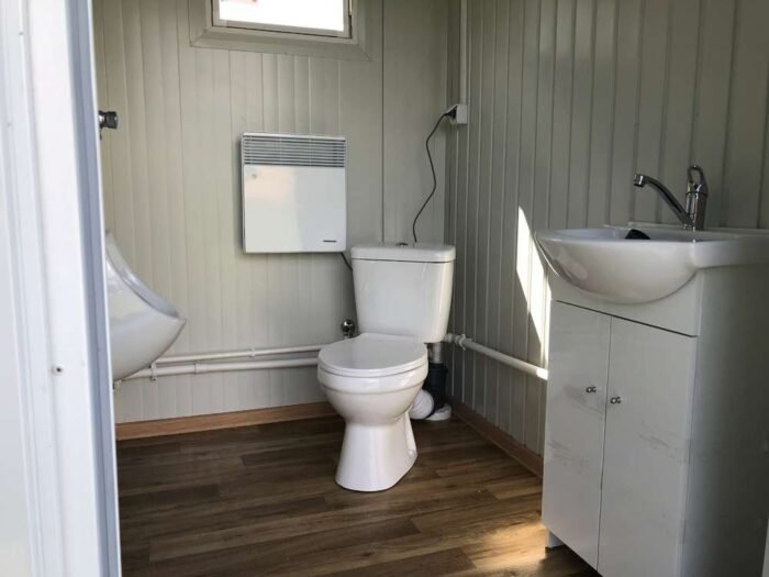 Contenedor sanitario + WC + ducha + cisterna - Imagen 11