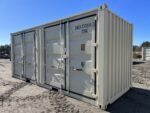 Contenedor de almacenamiento de 20 pies, altura estándar, de un solo viaje, con puertas laterales - Imagen 4
