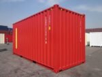 Contenedor de envío de 20 pies High Cube (rojo) - Imagen 7