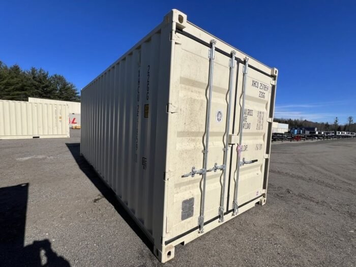 Contenedor de almacenamiento de 20 pies, altura estándar, de un solo viaje, con puertas laterales - Imagen 8