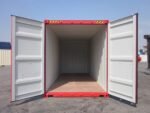 Contenedor de envío de 20 pies High Cube (rojo) - Imagen 9