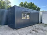 Contenedor con cocina americana, WC y ducha 6.00 x 2.43m