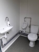 Contenedor sanitario doble con 2 inodoros + urinario - Imagen 7
