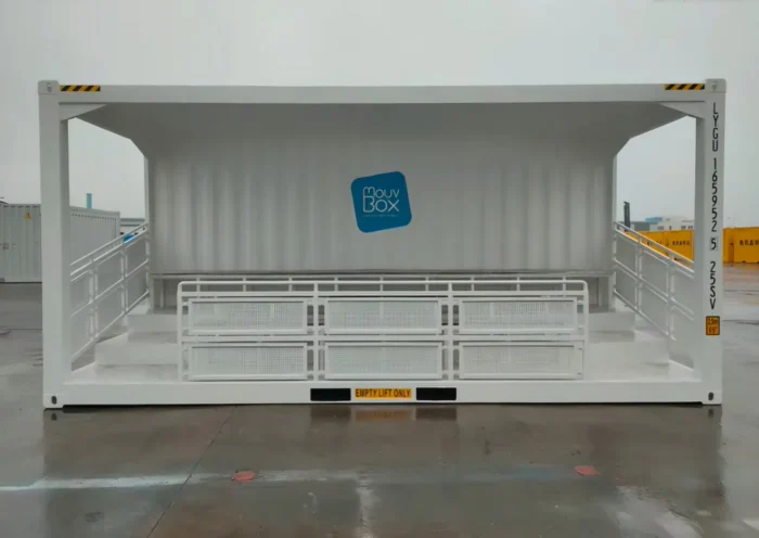 Stand de Contenedores Escalonados de 20 Pies - Imagen 2