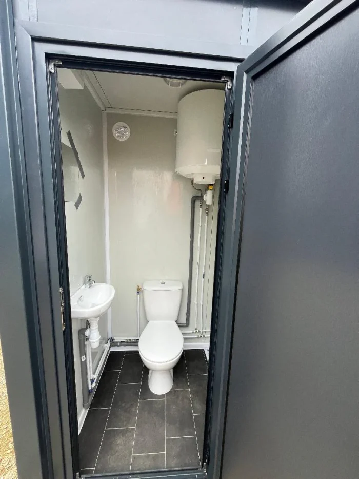 Contenedor sanitario WC + Ducha conectable - Imagen 5